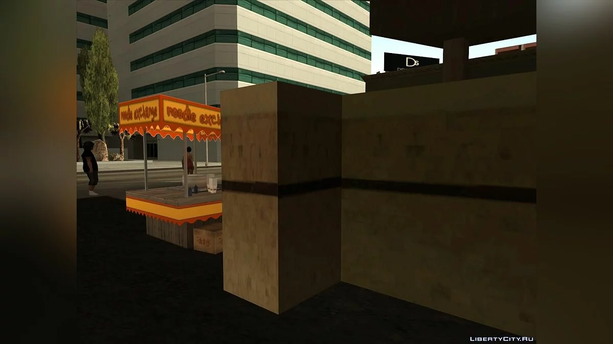 New Objects in the Commercial District / GTA San Andreas