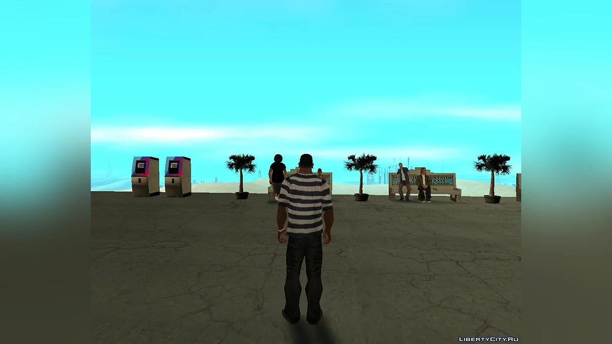 Área de descanso en el Área 69 / GTA San Andreas