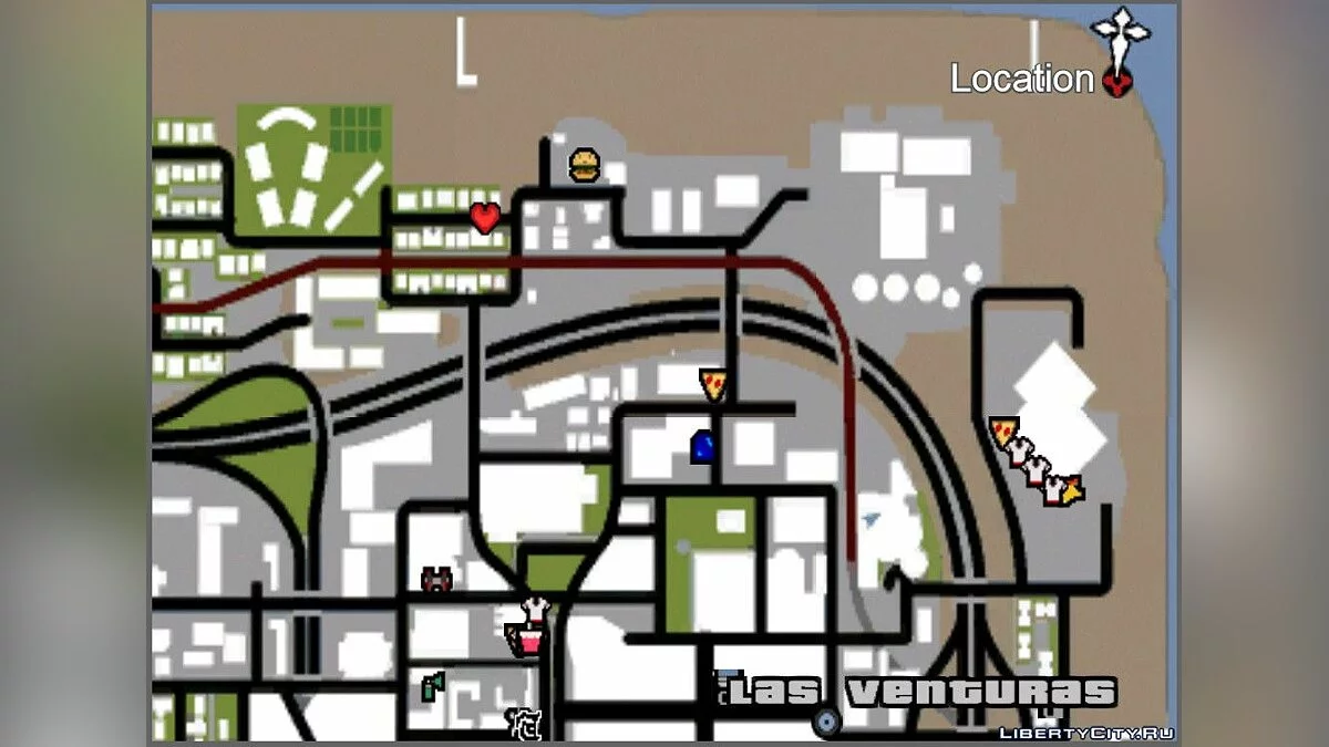 The Twin City of Los Santos in Las Venturas / GTA San Andreas