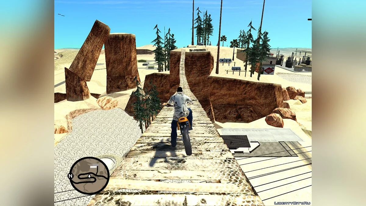 Attractions touristiques dans le désert / GTA San Andreas