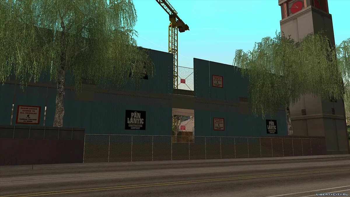 Reconstruction of the Shopping Center in LS / GTA San Andreas