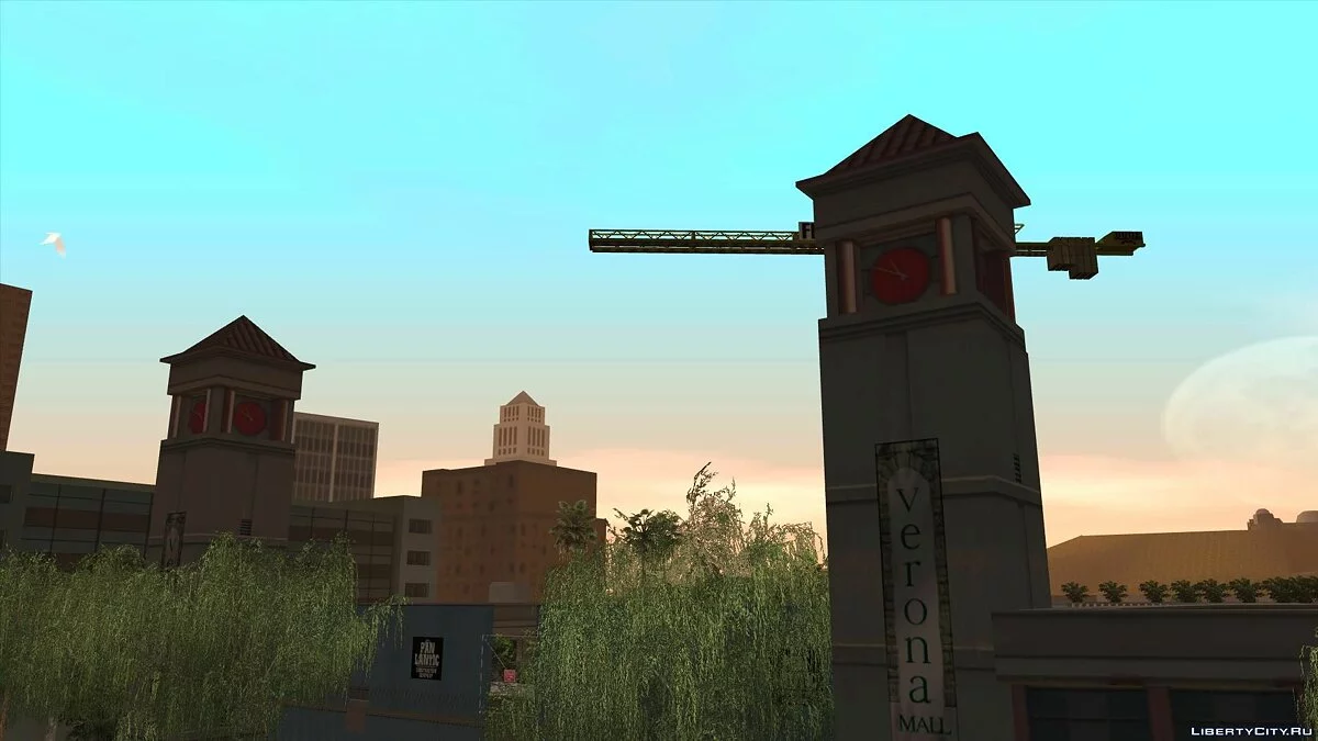 Reconstruction of the Shopping Center in LS / GTA San Andreas