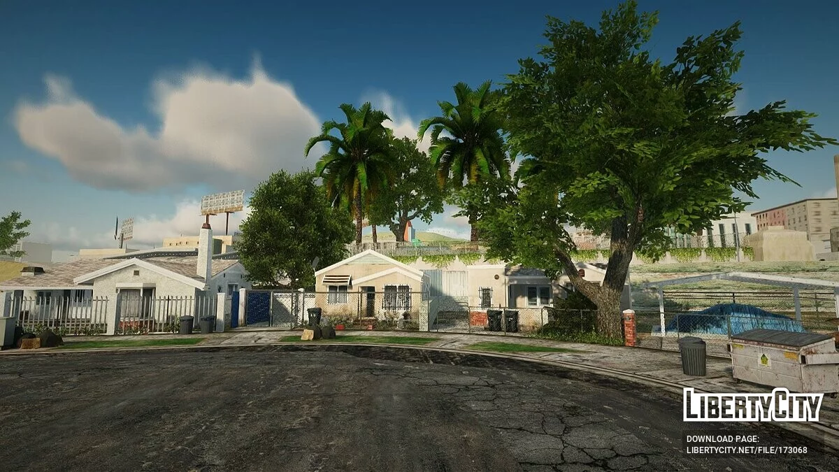 Grove Street im GTA 5-Stil / GTA San Andreas
