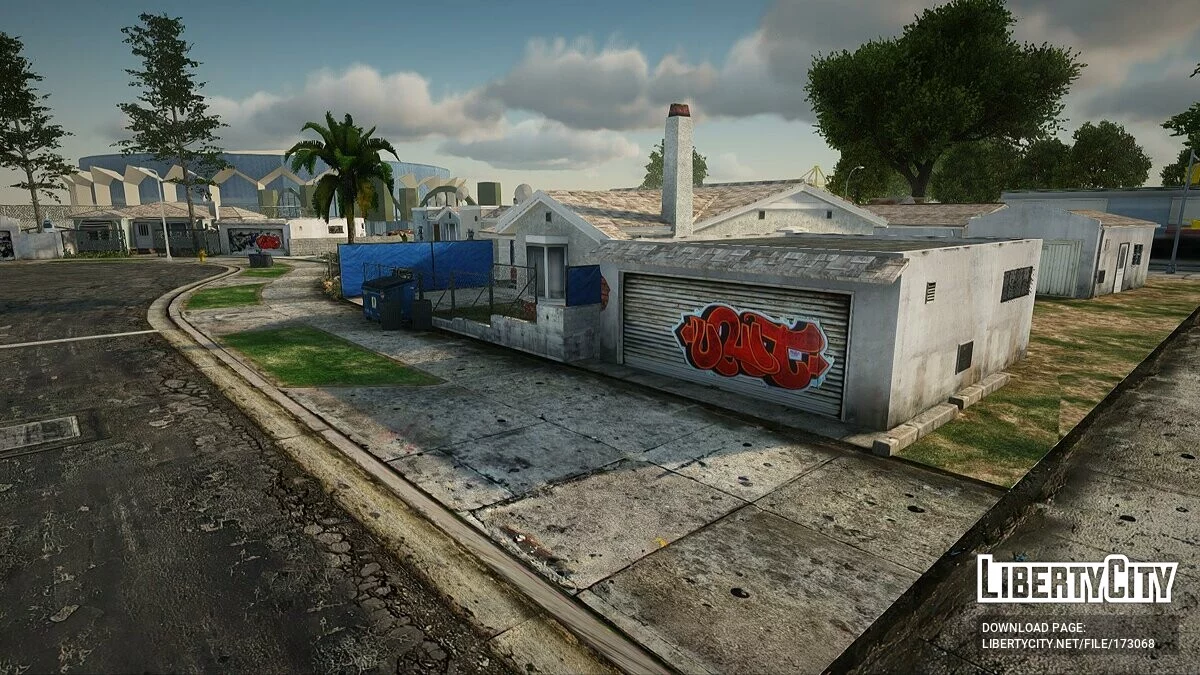 Grove Street im GTA 5-Stil / GTA San Andreas