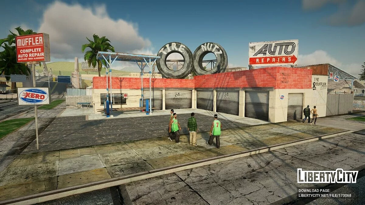 Grove Street im GTA 5-Stil / GTA San Andreas