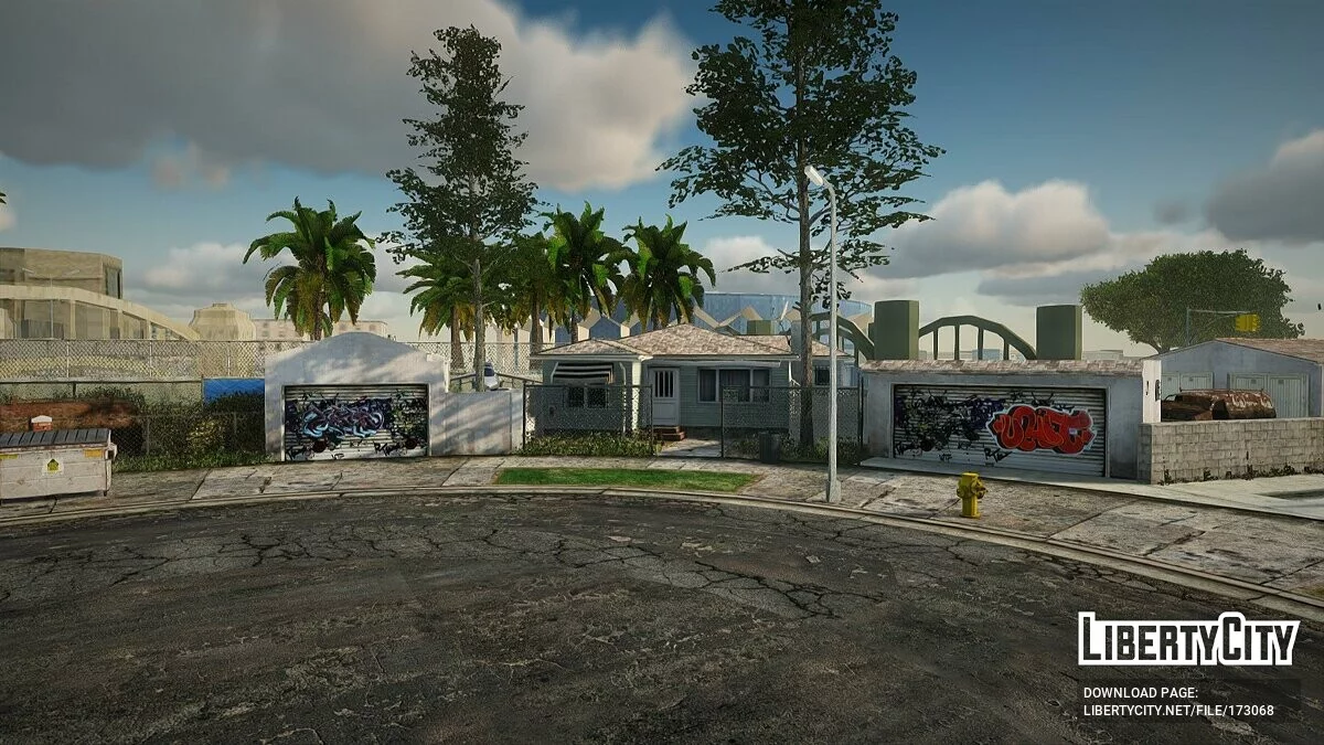 Grove Street im GTA 5-Stil / GTA San Andreas