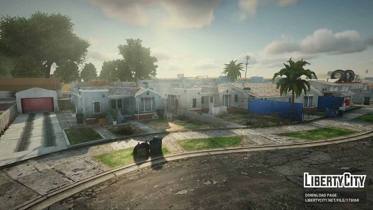 Grove Street im GTA 5-Stil / GTA San Andreas