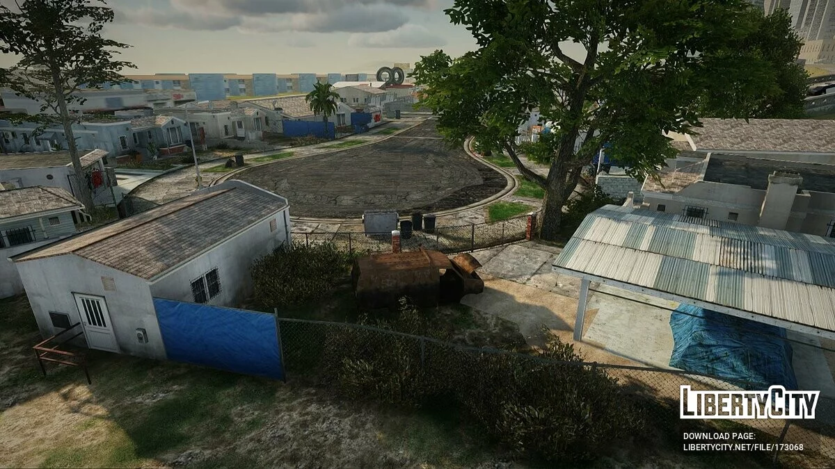 Grove Street im GTA 5-Stil / GTA San Andreas
