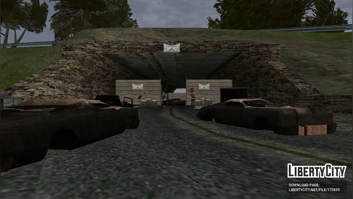 Mapping on the theme of the zombie apocalypse / GTA San Andreas