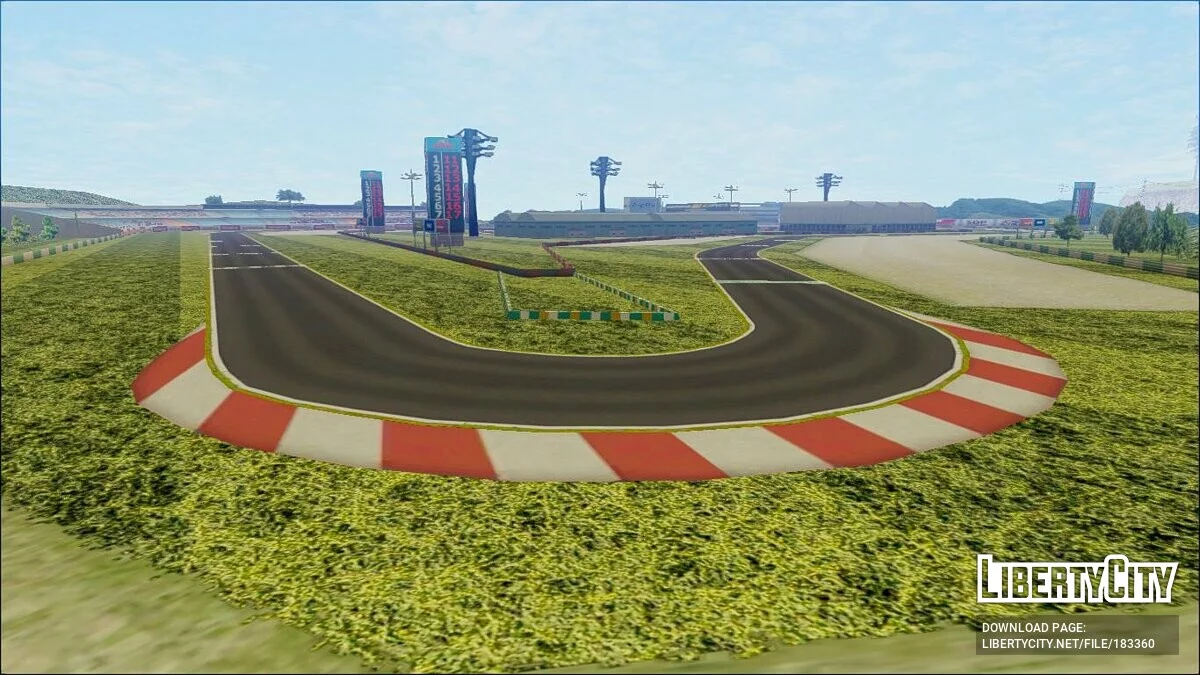 Real Bike Racing Japan Course RaceTrack / GTA San Andreas