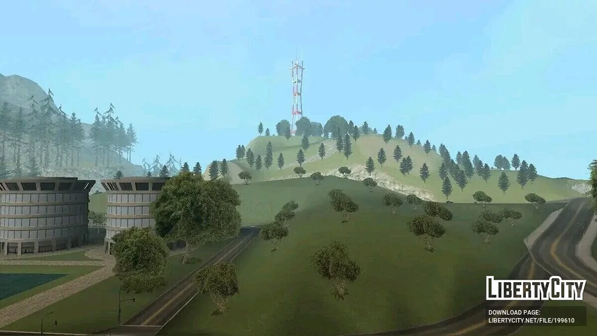 Verbesserter Dschungel in Missionary Hills / GTA San Andreas