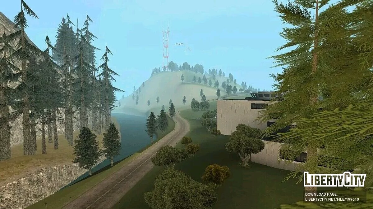 Verbesserter Dschungel in Missionary Hills / GTA San Andreas