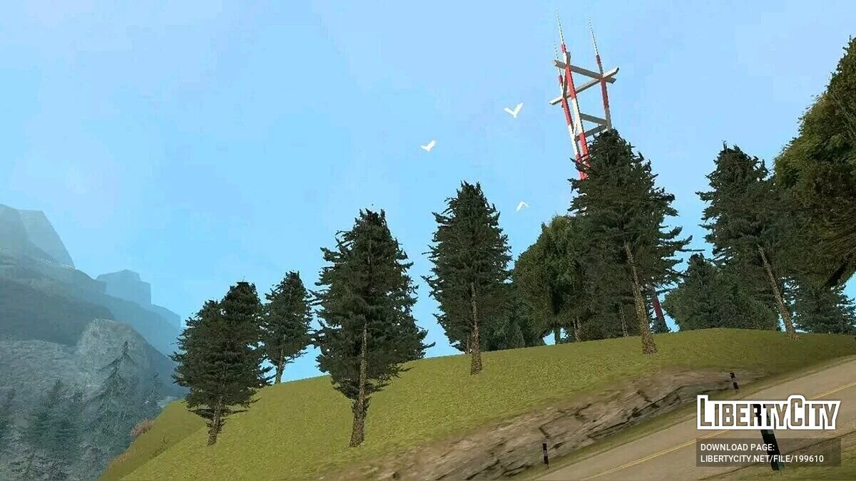 Verbesserter Dschungel in Missionary Hills / GTA San Andreas
