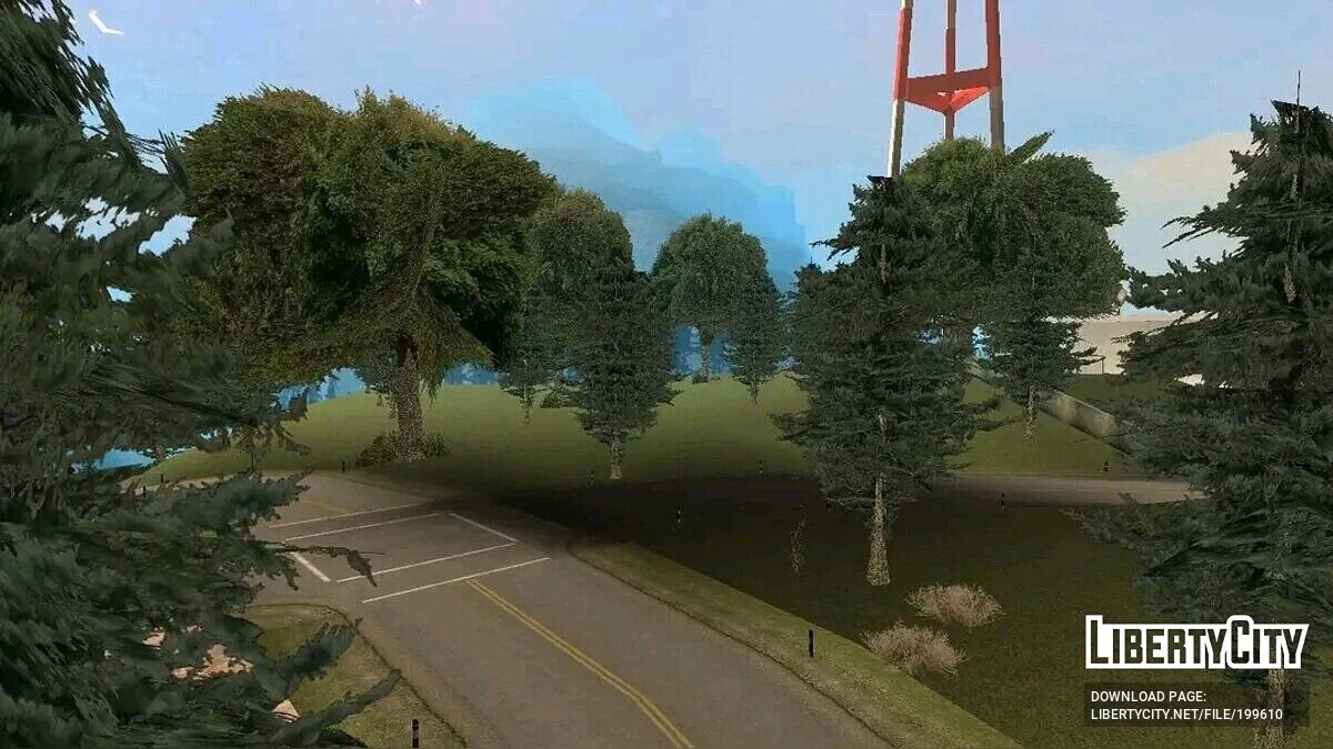 Verbesserter Dschungel in Missionary Hills / GTA San Andreas