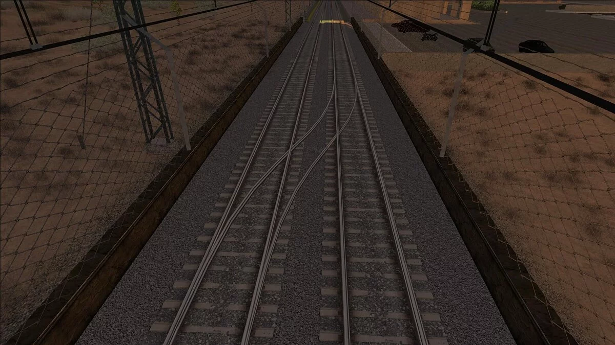 Additional Rails at the Depot Station / GTA San Andreas