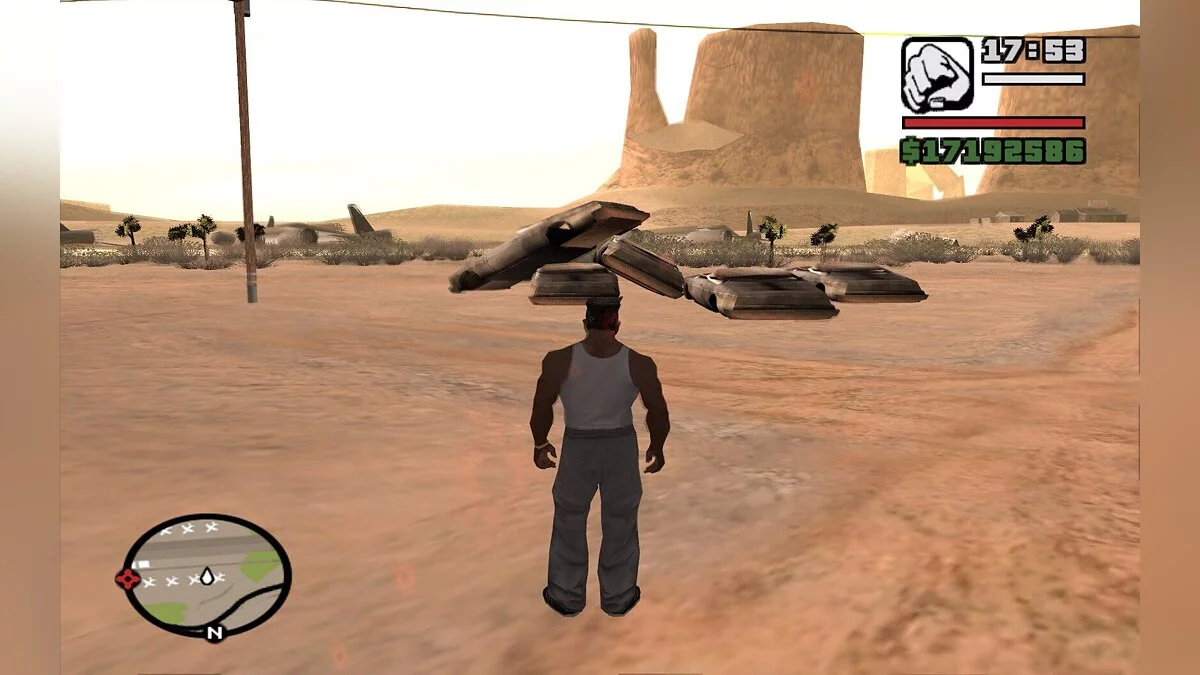 Scrap metal dump - Schrott Iron Map / GTA San Andreas