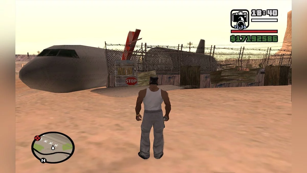 Scrap metal dump - Schrott Iron Map / GTA San Andreas