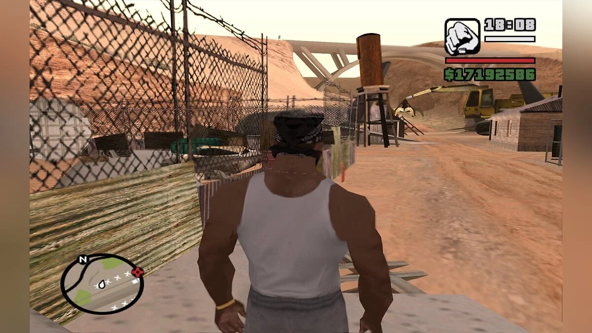Scrap metal dump - Schrott Iron Map / GTA San Andreas