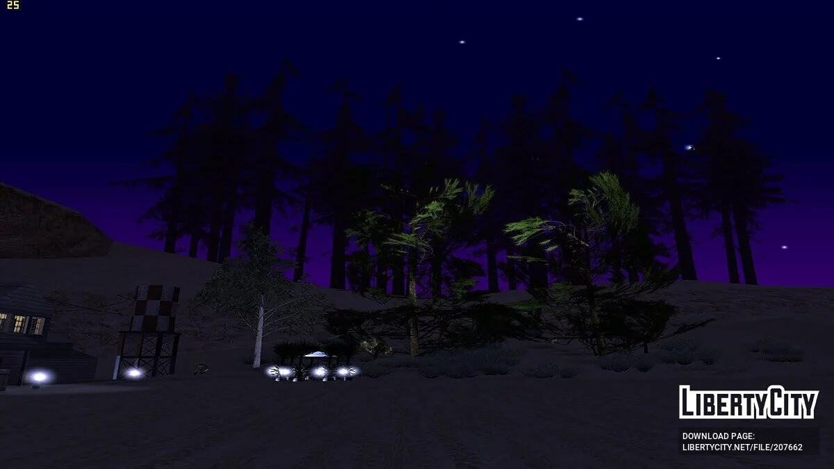 Lebih banyak vegetasi di tempat penyimpanan / GTA San Andreas