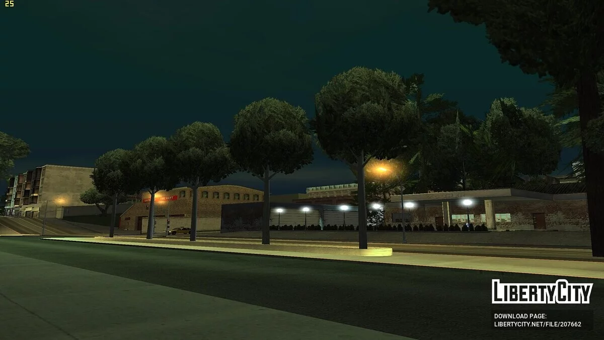 Lebih banyak vegetasi di tempat penyimpanan / GTA San Andreas
