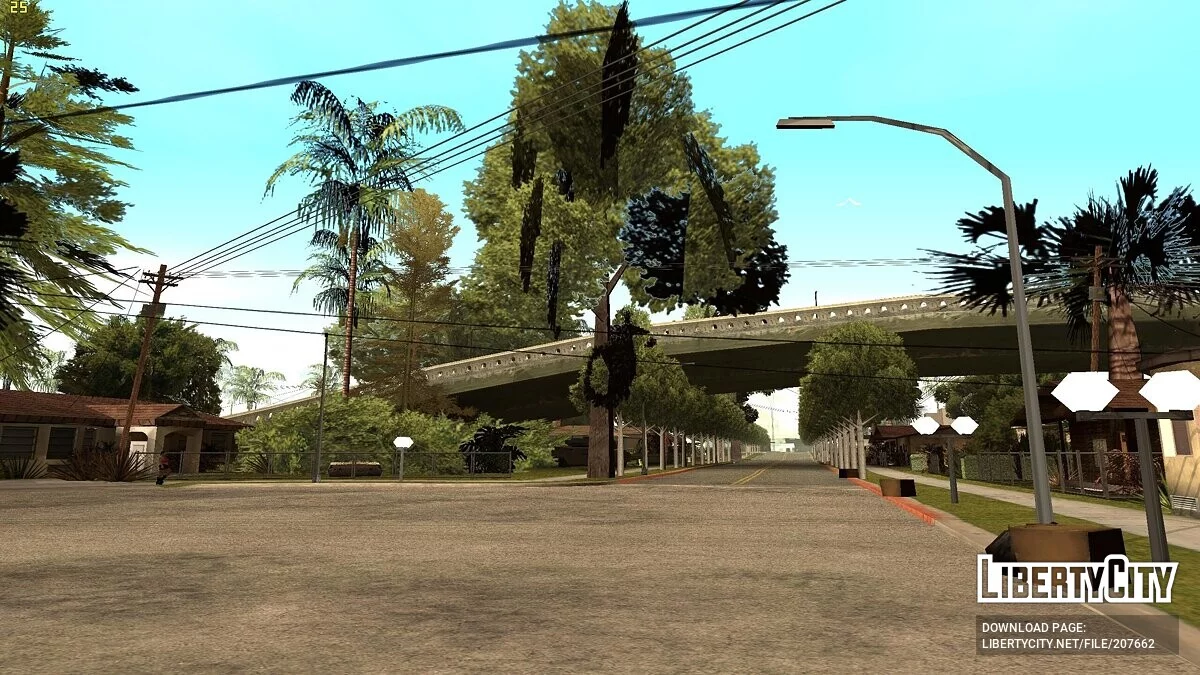 Lebih banyak vegetasi di tempat penyimpanan / GTA San Andreas