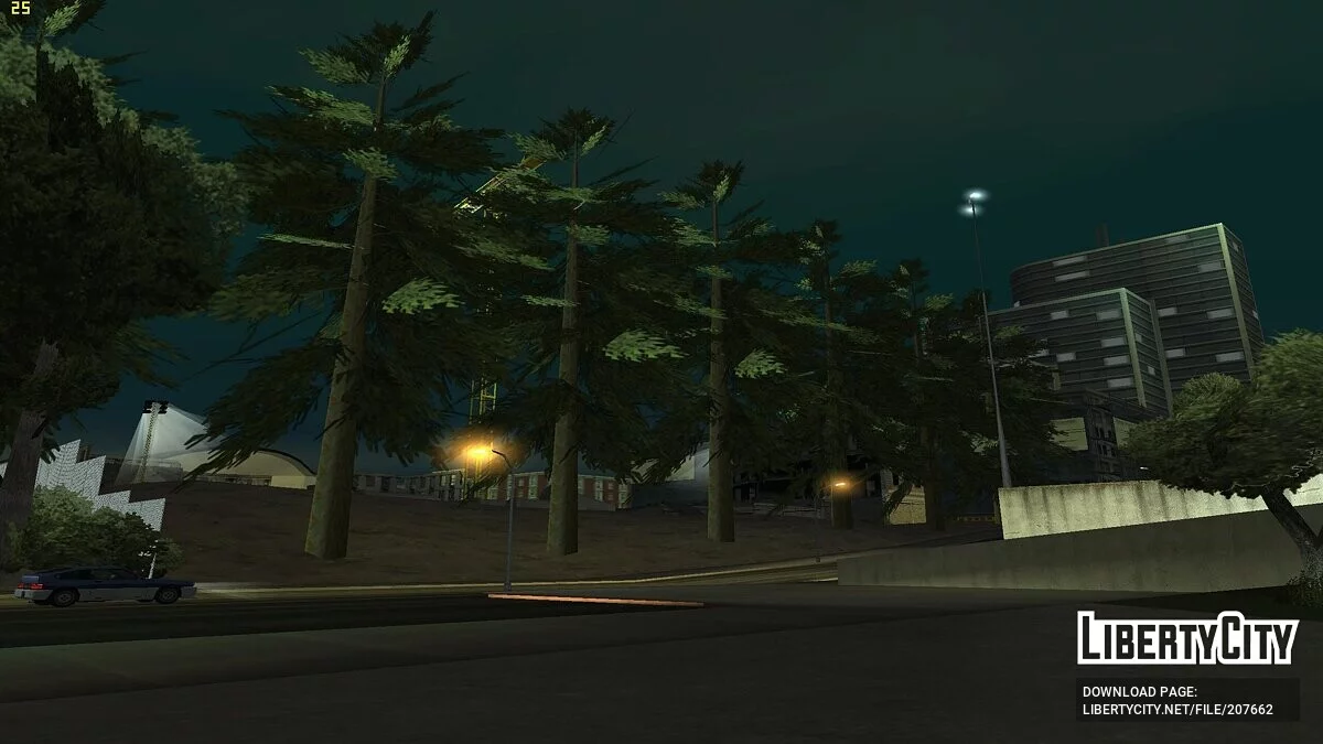 Lebih banyak vegetasi di tempat penyimpanan / GTA San Andreas