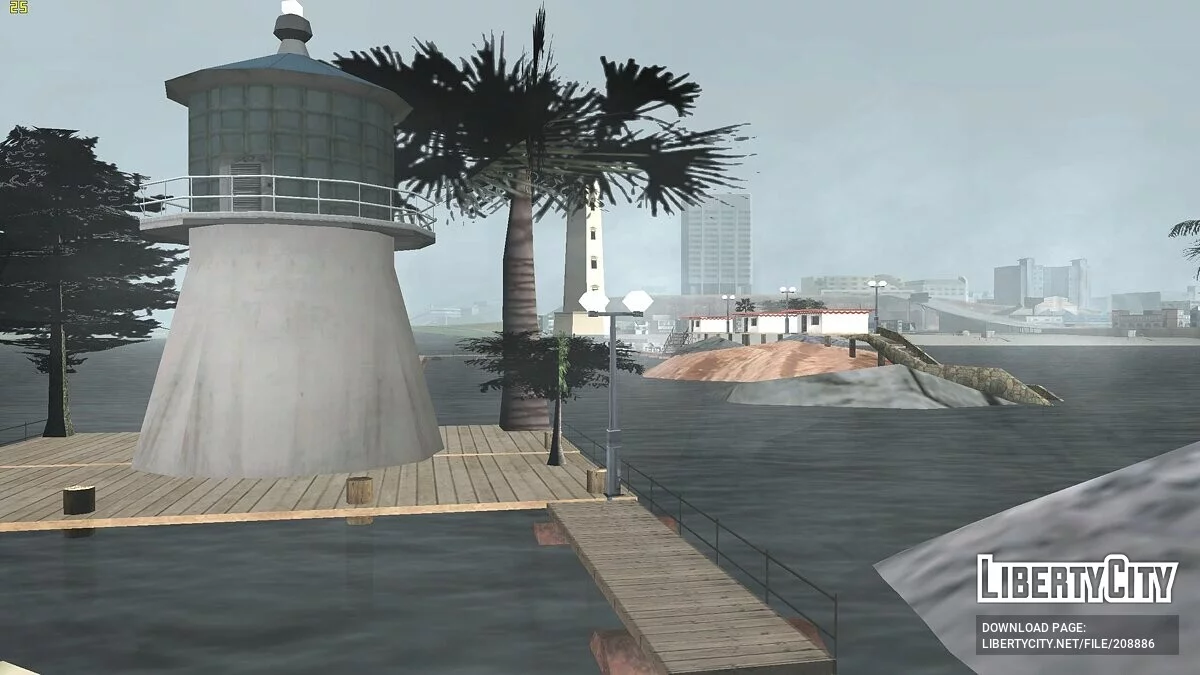 Summer guest houses on the water / GTA San Andreas