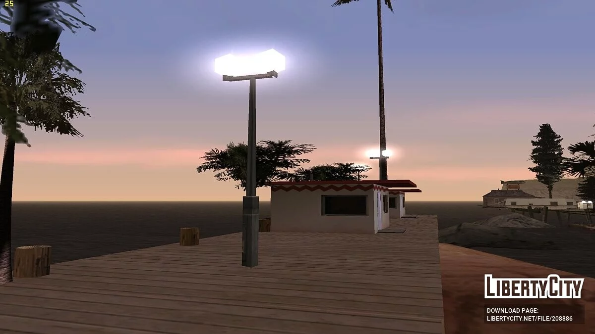 Summer guest houses on the water / GTA San Andreas