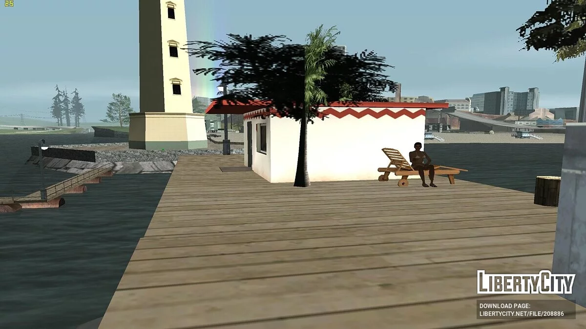 Summer guest houses on the water / GTA San Andreas