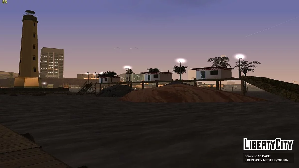 Summer guest houses on the water / GTA San Andreas