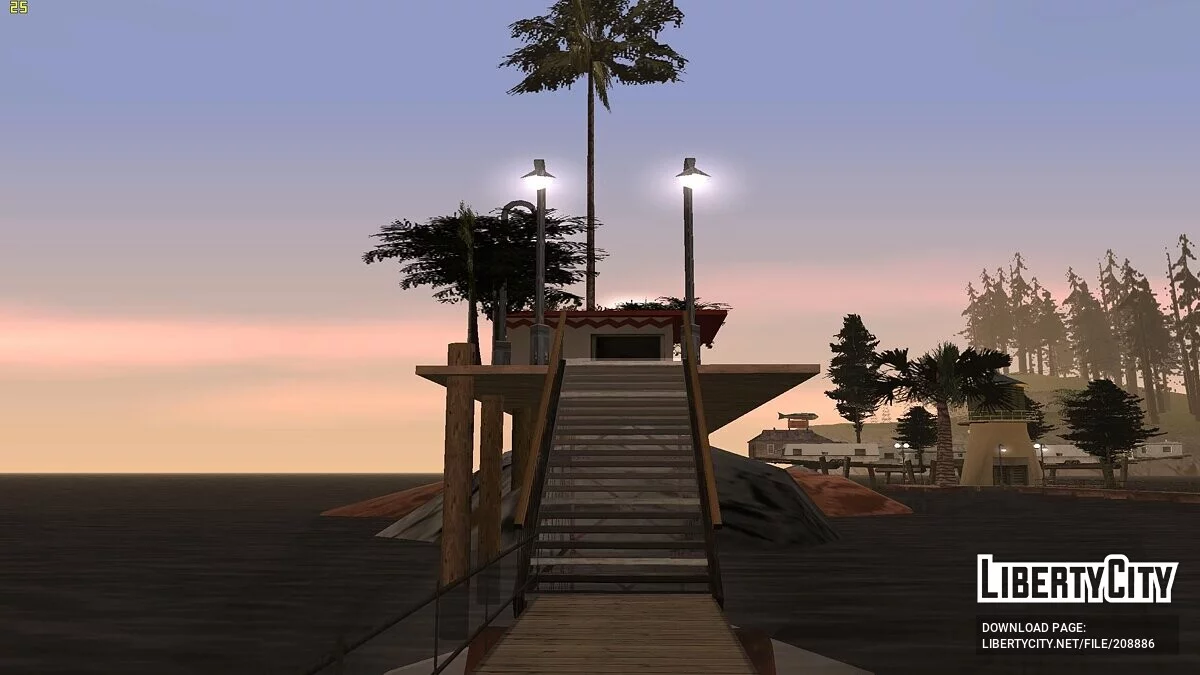 Summer guest houses on the water / GTA San Andreas