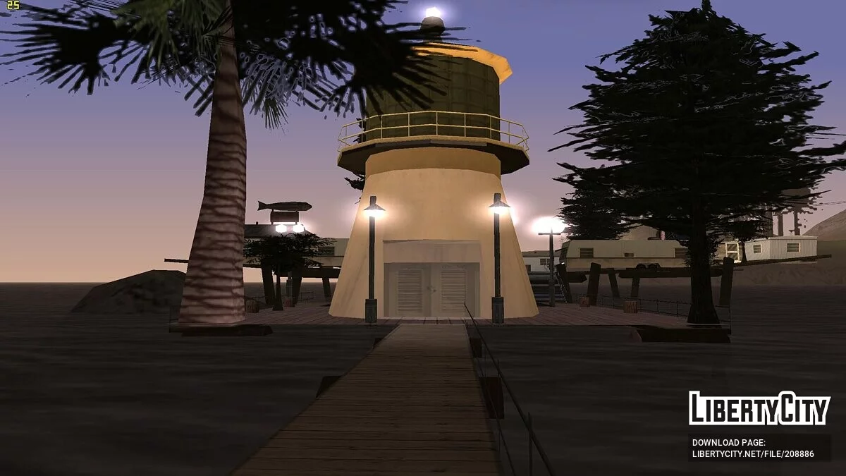 Summer guest houses on the water / GTA San Andreas