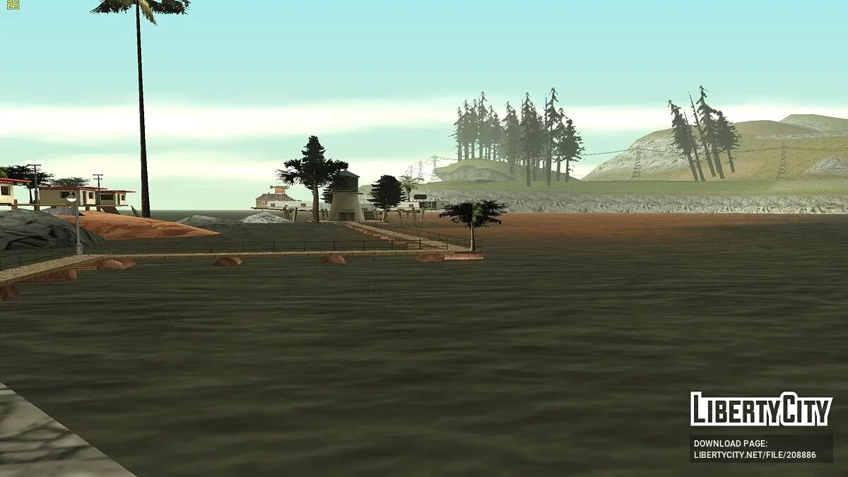 Summer guest houses on the water / GTA San Andreas