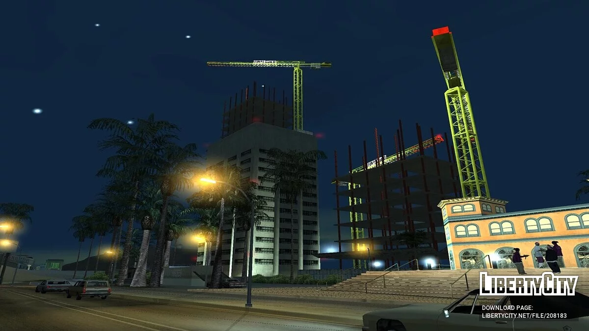 Construction on Santa Maria Beach / GTA San Andreas
