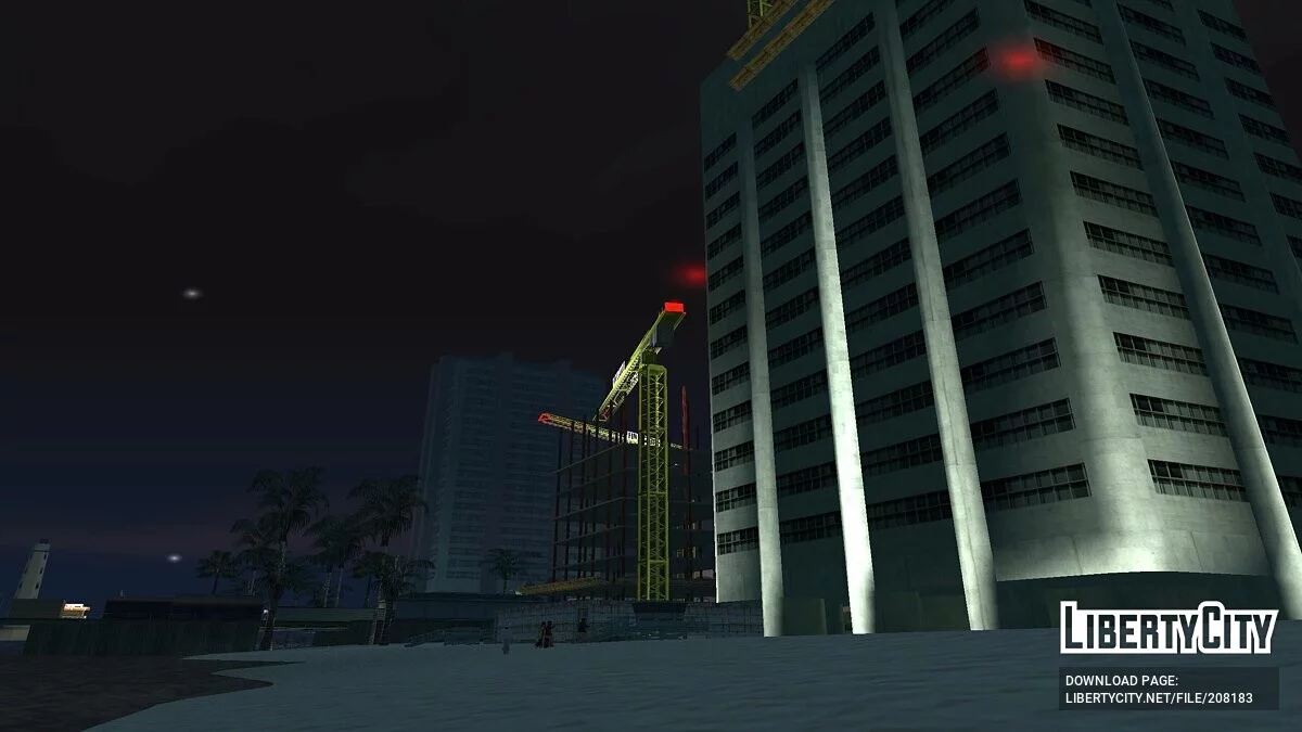 Construction on Santa Maria Beach / GTA San Andreas