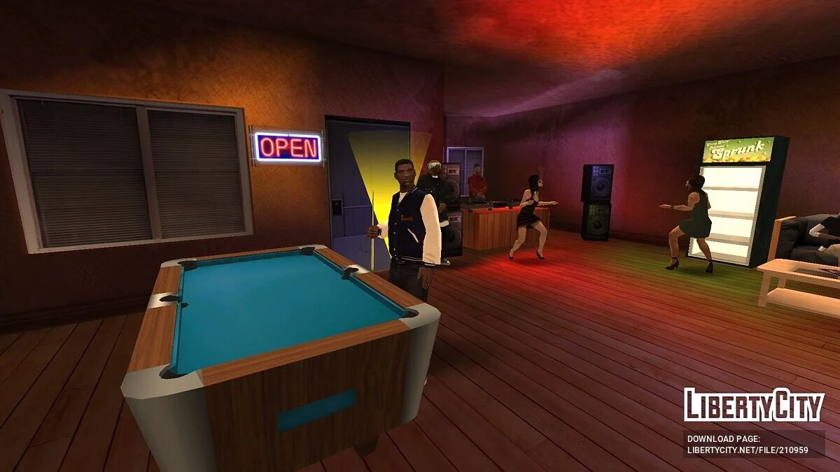OG Loc House(Ped Spawn Creator 的休息室内饰) / GTA San Andreas