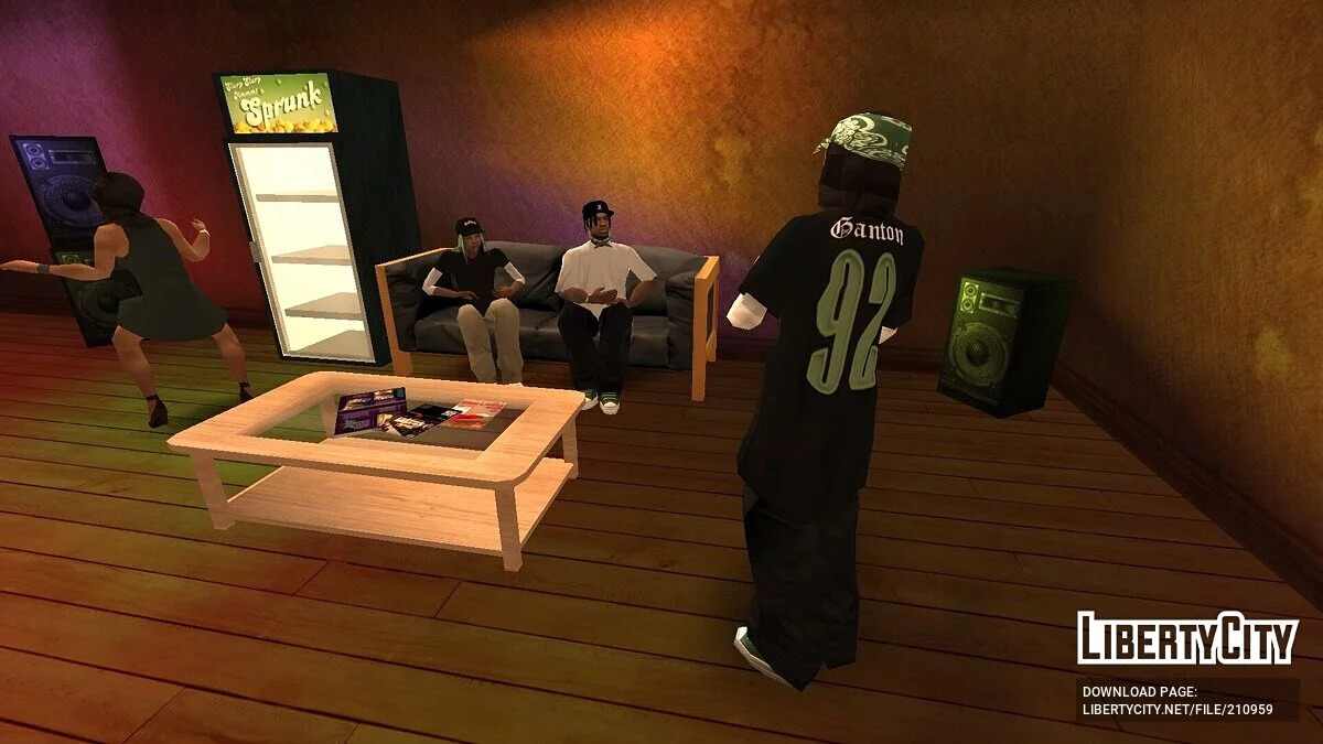OG Loc House(Ped Spawn Creator 的休息室内饰) / GTA San Andreas