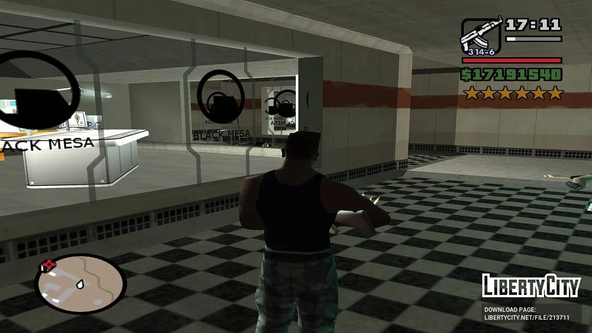 Black Mesa en el Área 51 (69) + Palanca / GTA San Andreas