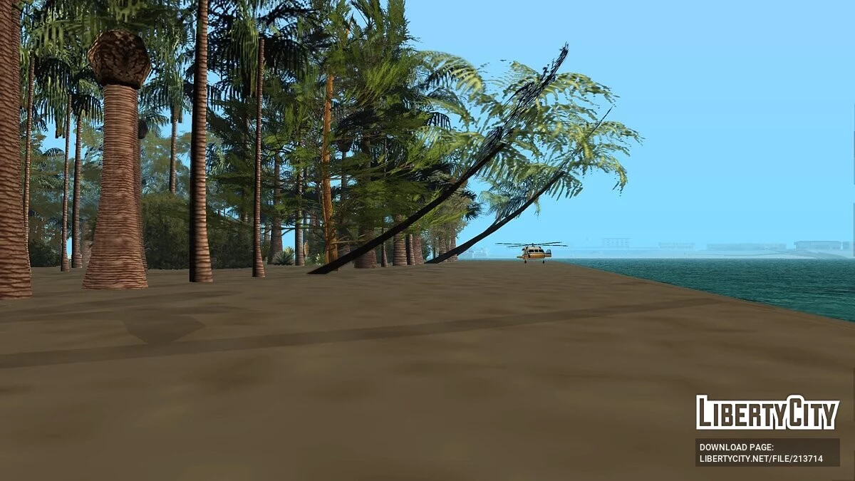 Атоли - Два острови в морі біля пляжу / GTA San Andreas