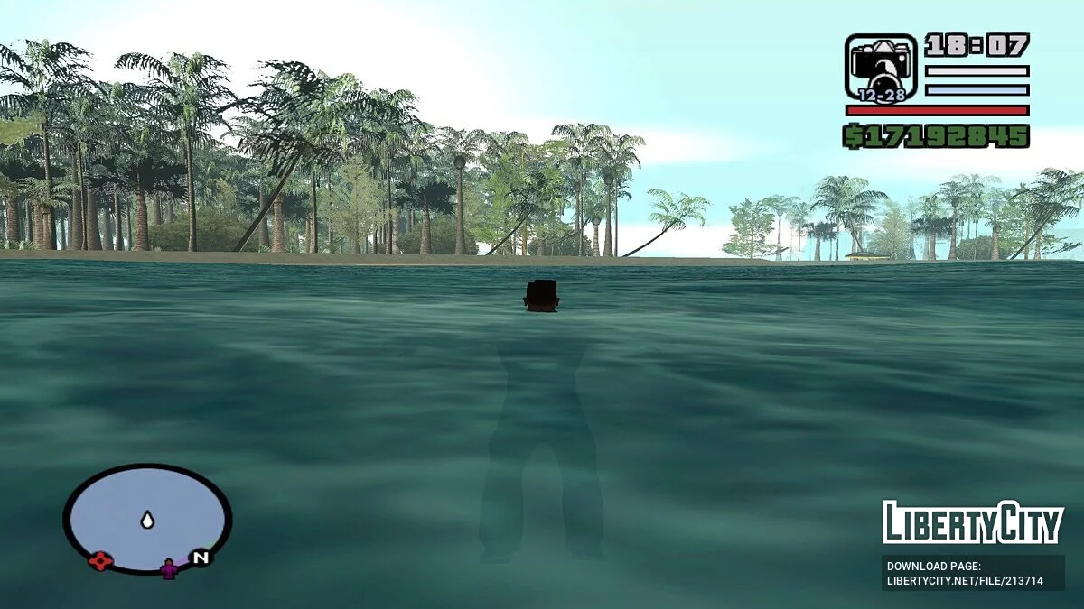 Атоли - Два острови в морі біля пляжу / GTA San Andreas