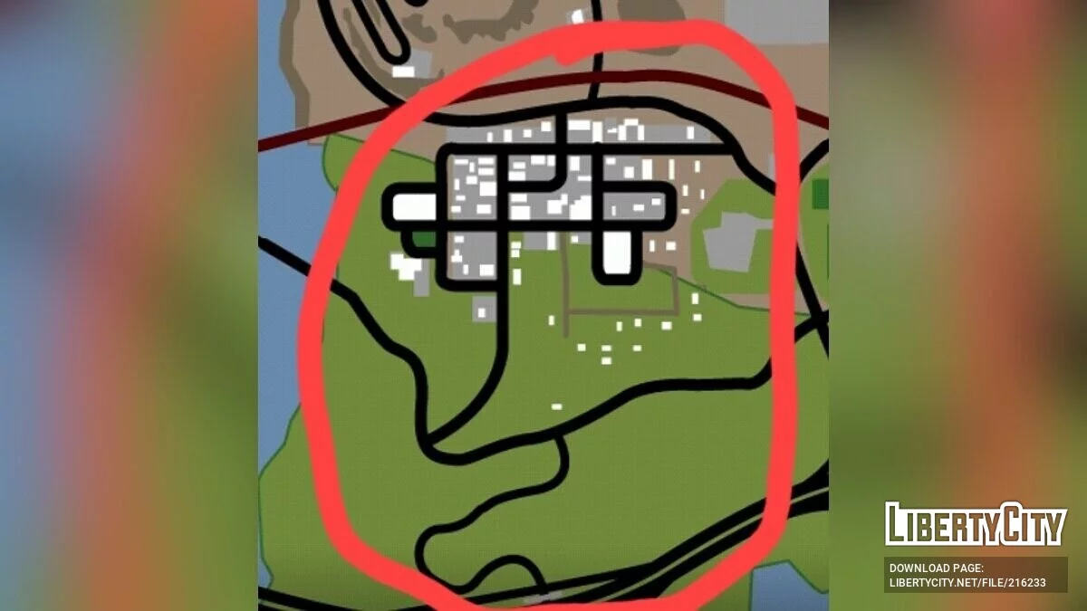 Fort Carson War Map / GTA San Andreas