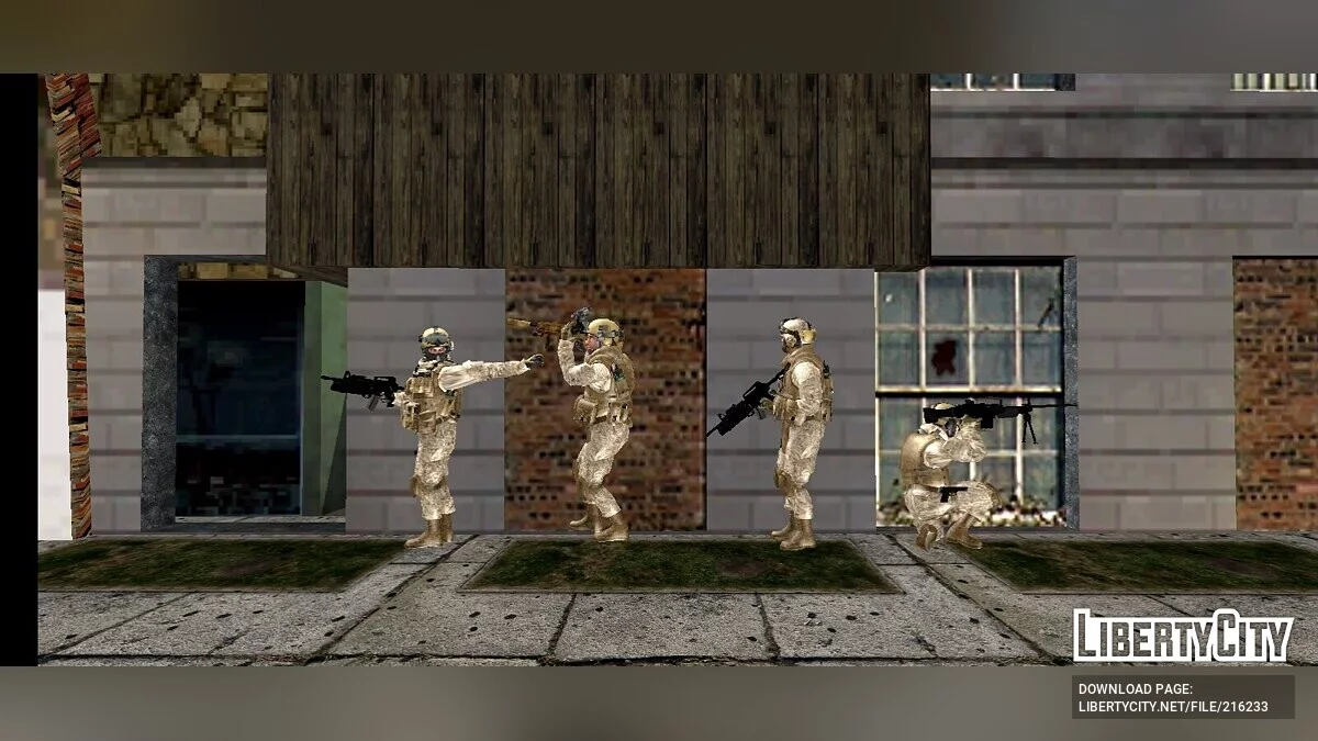 Fort Carson War Map / GTA San Andreas