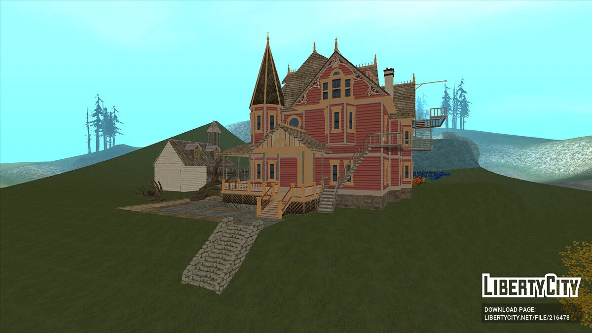 Lokasi dari Coraline in the Land of Nightmares / GTA San Andreas