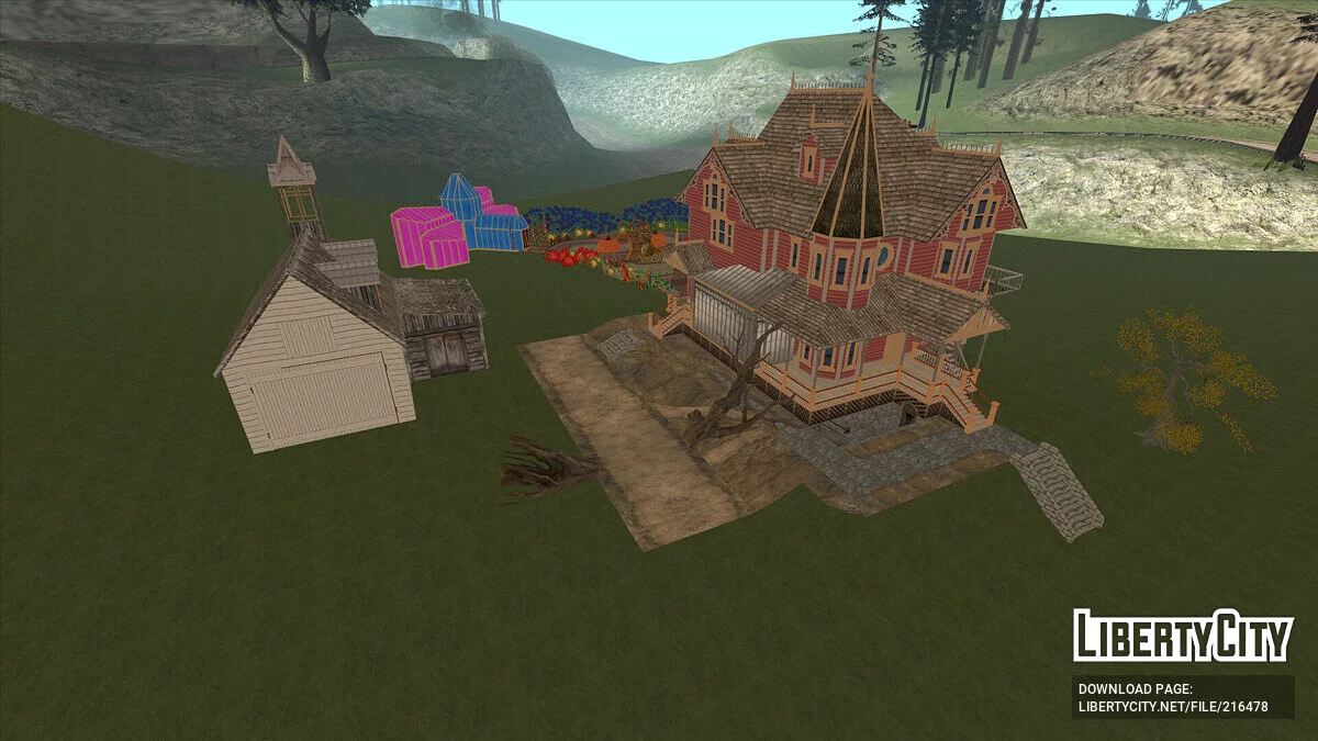 Lokasi dari Coraline in the Land of Nightmares / GTA San Andreas