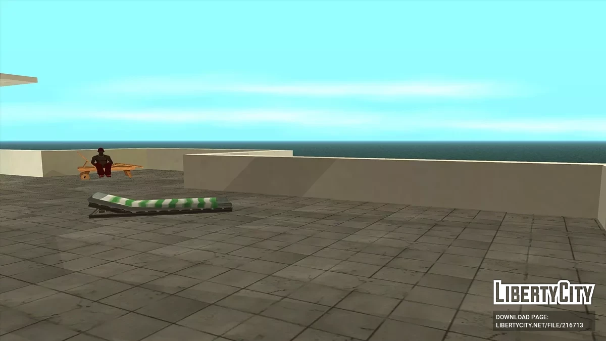 Стильний будиночок на березі / GTA San Andreas