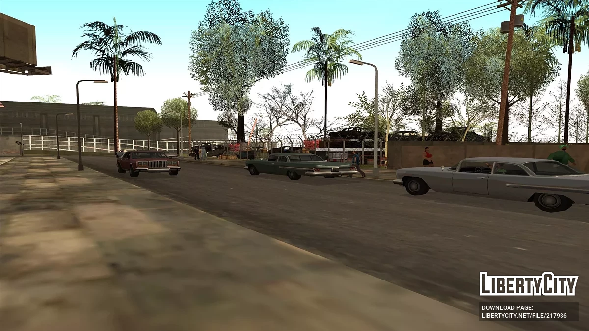 Auto-Schrottplatz in Gantone / GTA San Andreas