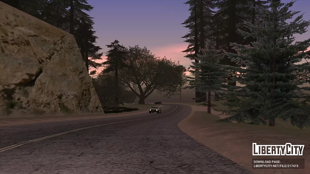 More vegetation in the Tierra Robada area (+ MTA ver) / GTA San Andreas