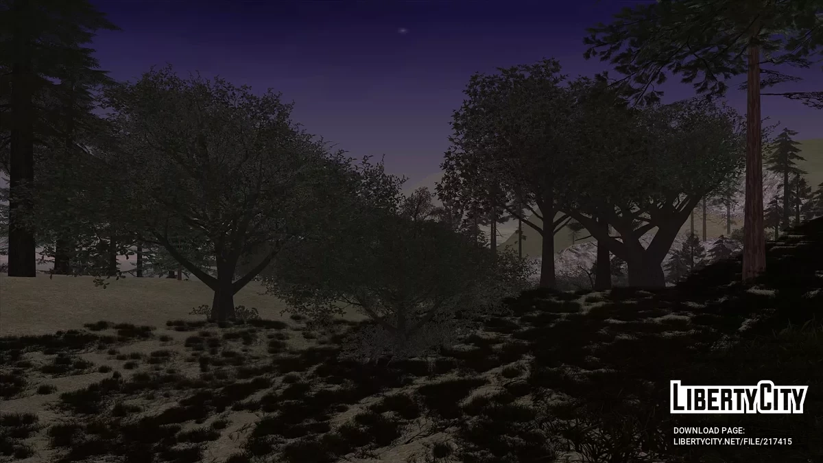 More vegetation in the Tierra Robada area (+ MTA ver) / GTA San Andreas