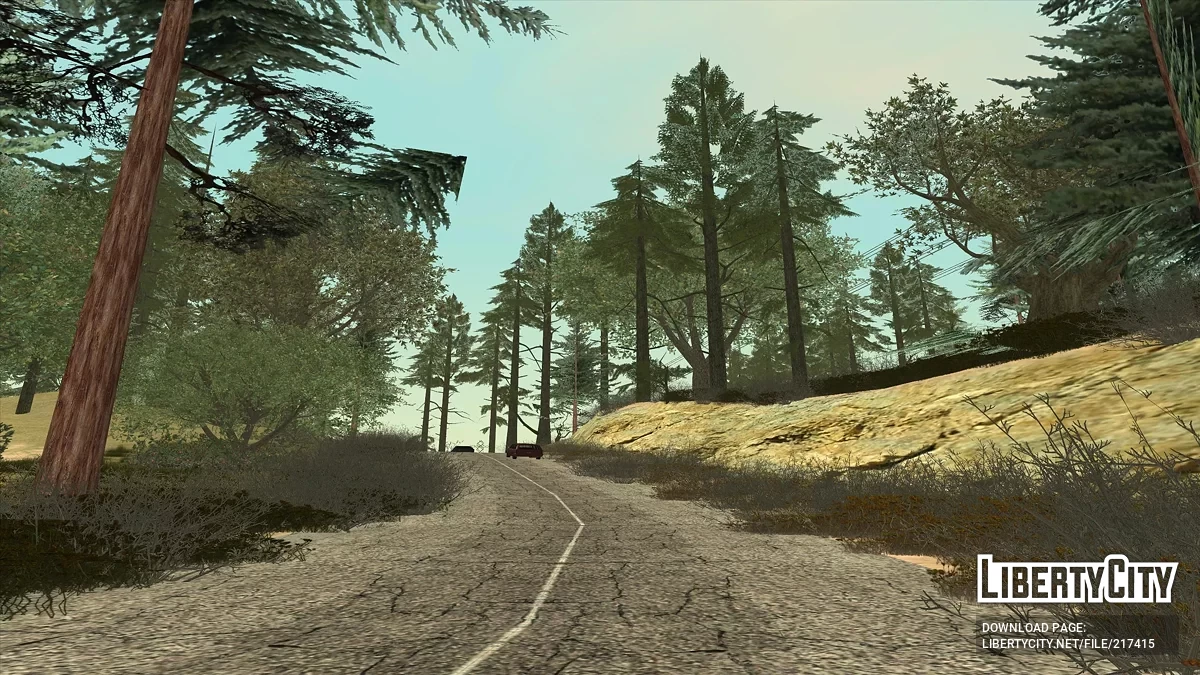 More vegetation in the Tierra Robada area (+ MTA ver) / GTA San Andreas