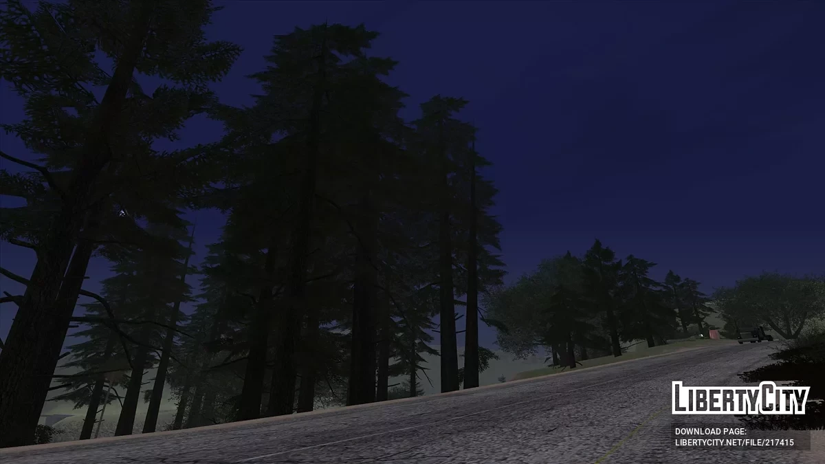 More vegetation in the Tierra Robada area (+ MTA ver) / GTA San Andreas
